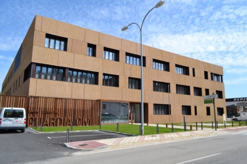 Caserne de la Garde Civile de Burgo de Osma (Soria, Espagne)